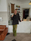 Lovine skirt with lace – Green