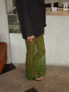 Lovine skirt with lace – Green