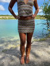 Delphine skirt with pattern – Multi colored