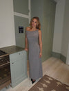 Mina off shoulder dress - Taupe