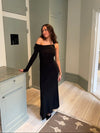 Linea one shoulder dress - Black