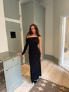 Linea one shoulder dress - Black