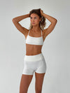 Bonded open back top - Marshmellow