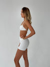 Bonded open back top - Marshmellow