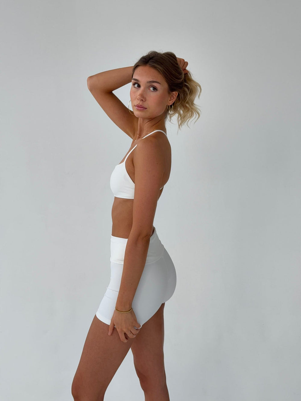 Bonded open back top - Marshmellow