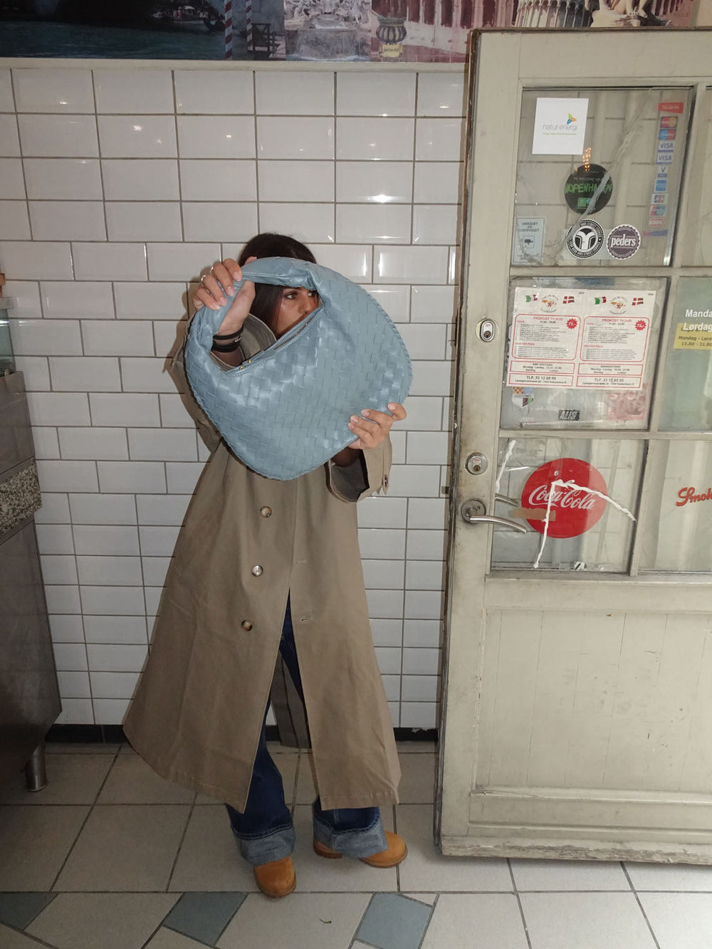 Paris bag - Haze blue