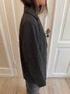 Anine pinstripe blazer/jacket - Black