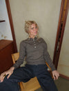 Jajana polo knit - Brown