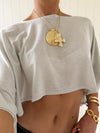 Scandivv poncho with glitter – Silver