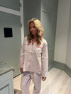 Pinja pyjamas set - Beige/red