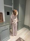 Pinja pyjamas set - Beige/red