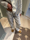 Esme pyjamas set - Off White/Blue