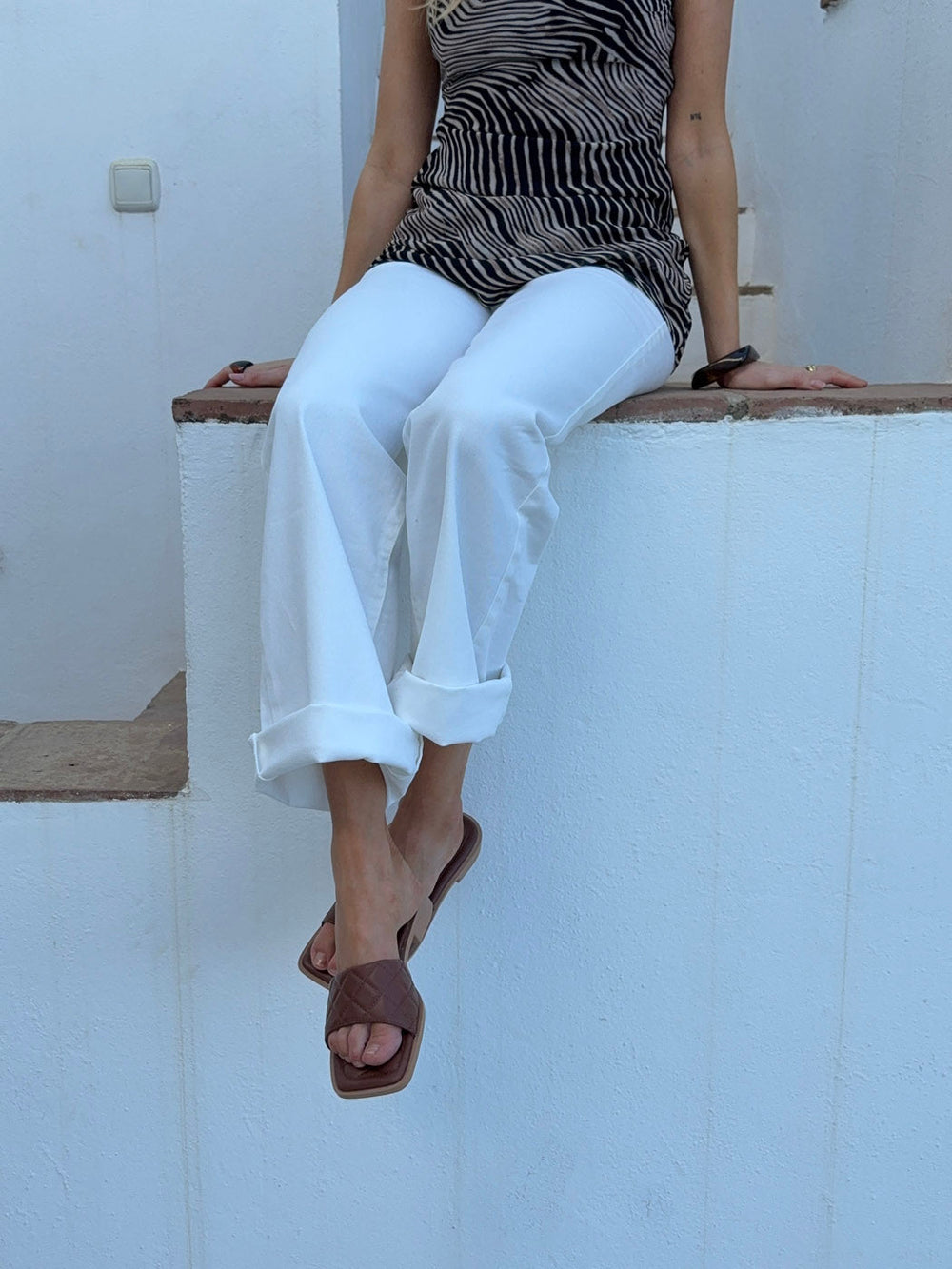 Roliana sandals – Brown
