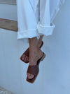 Roliana sandals – Brown