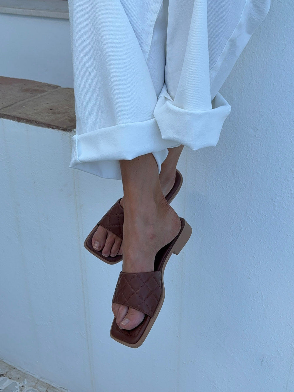 Roliana sandals – Brown