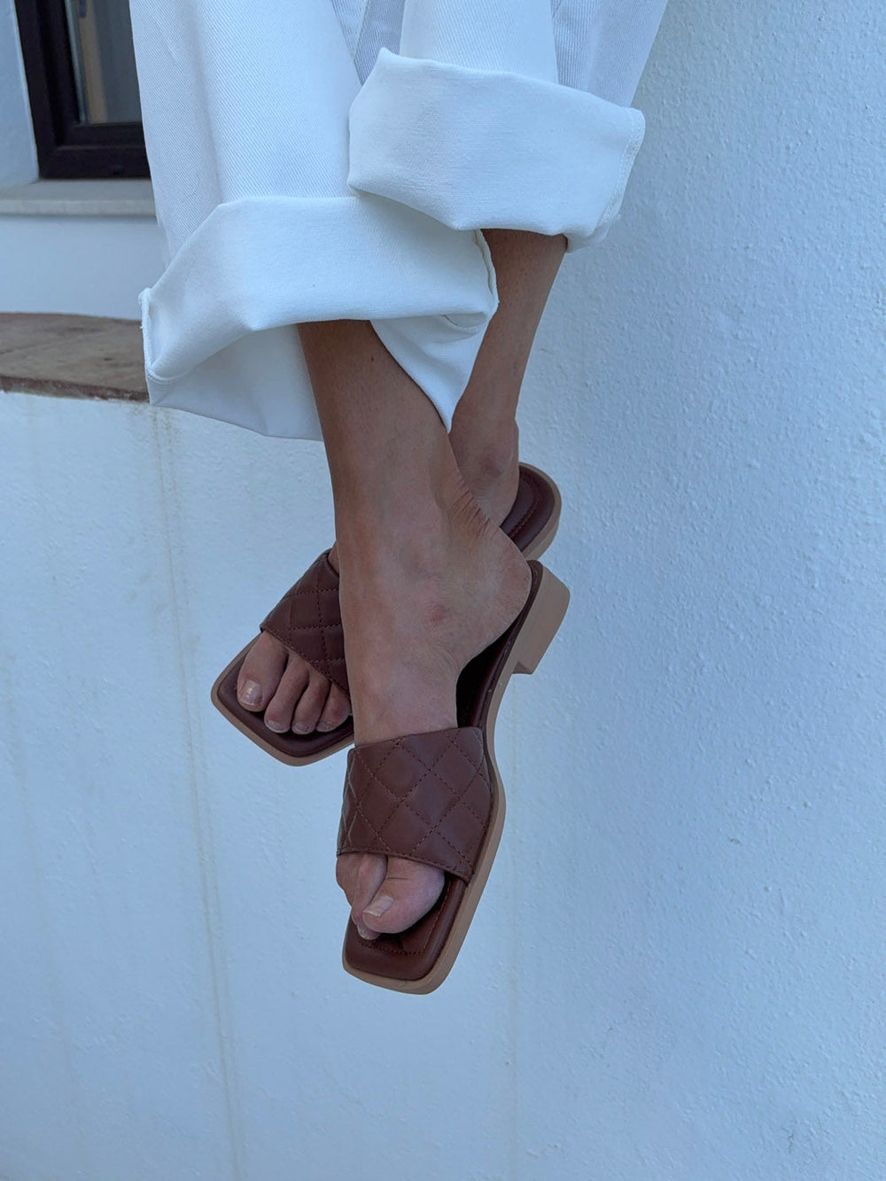 Roliana sandals – Brown