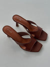 Bridget sandals with heal - Brown