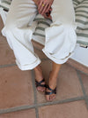 Figma sandals – Dark brown/beige