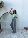 Ranya low waisted jeans - Grey