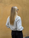 Scandivv jacket with checkers - White