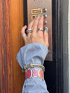 Selva bracelet - Gold/purple