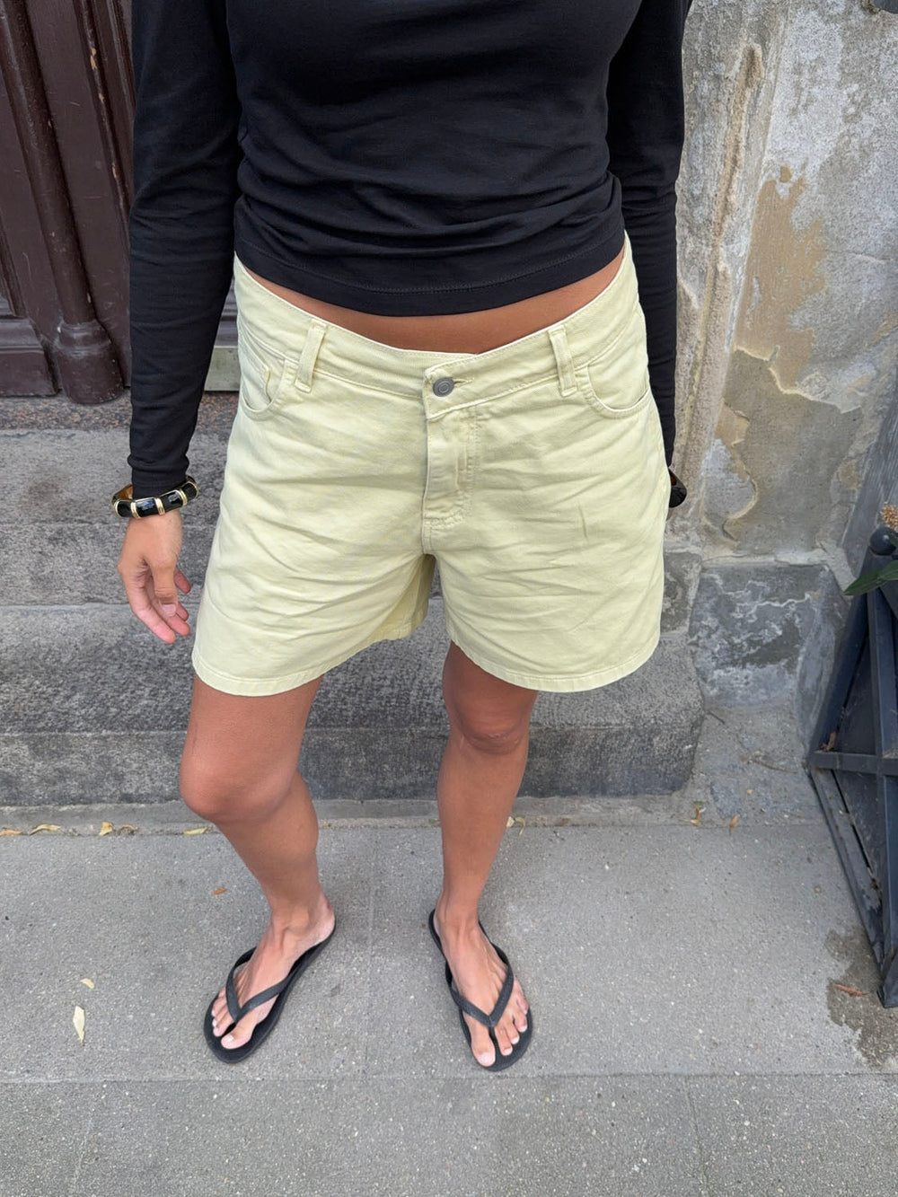 Tiffay shorts - Lime green