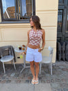 Filine shorts - White denim