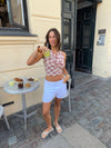Filine shorts - White denim