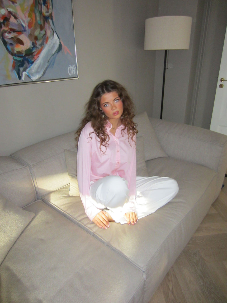 Liva button shirt - Pink