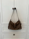 Shenzhen shoulder bag - Brown/silver