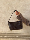 Brooklyn woven bag - Burgundy