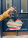 Lima woven shoulder bag - Multicolored