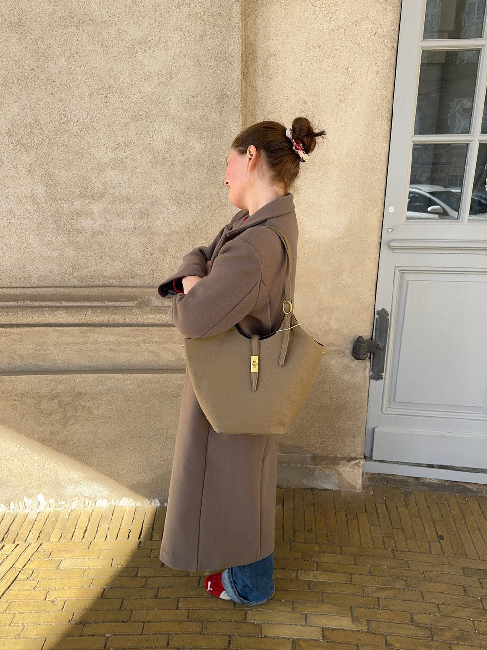 Brasília shoulder bag - Khaki