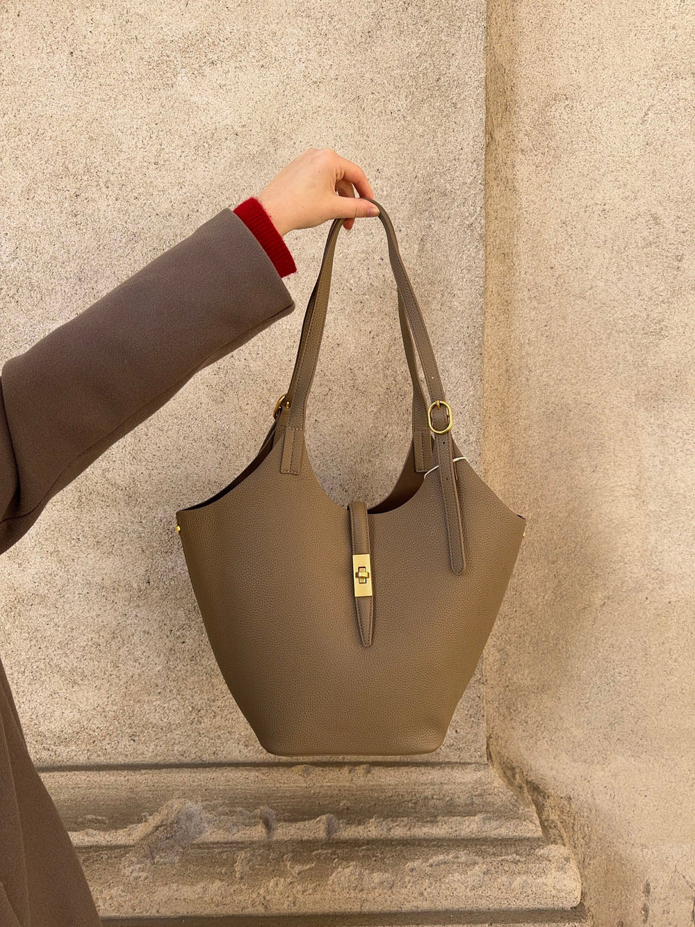 Brasília shoulder bag - Khaki