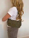 Alessia shoulder bag with details - Green