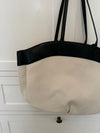 Dehli shoulder bag - Off white/black