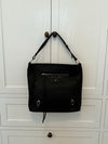 Mumbai woven shoulder bag - Black