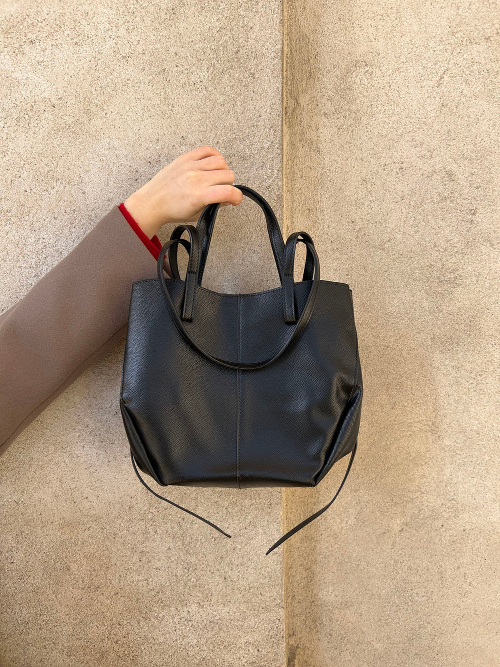 Santiago mini shoulder bag - Black