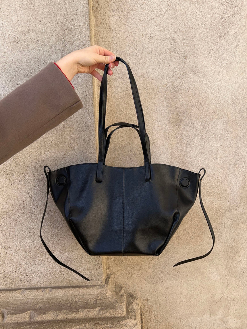 Santiago mini shoulder bag - Black