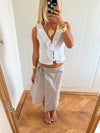 Scandivv wrap skirt - Beige