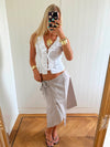 Scandivv wrap skirt - Beige