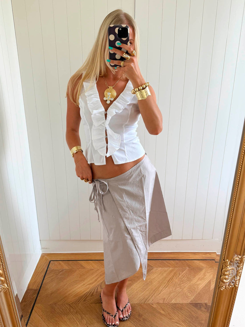 Scandivv wrap skirt - Beige