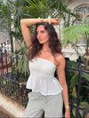 Tenula smock top - Off white