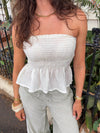Tenula smock top - Off white