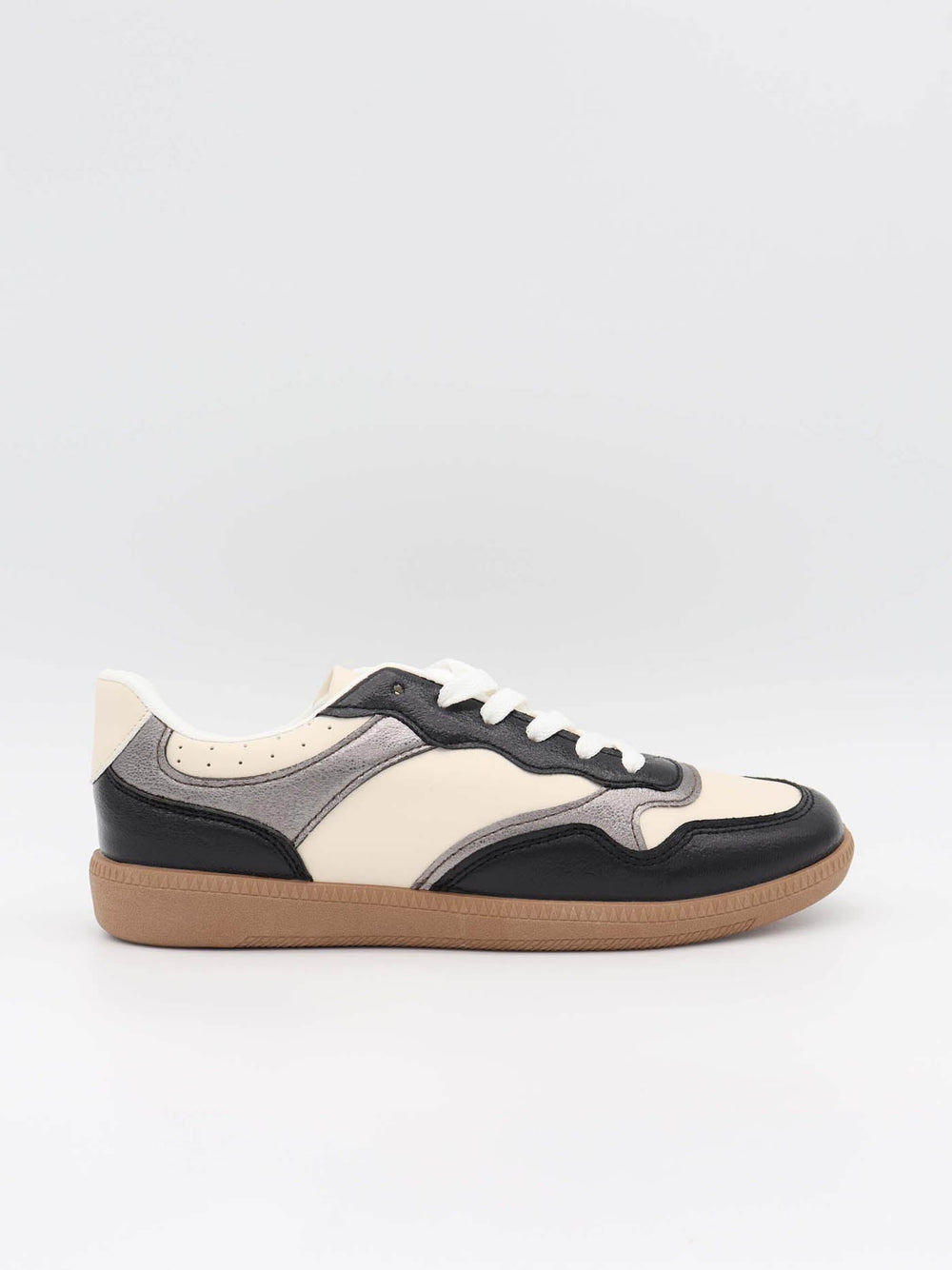Apia sneakers with pattern - Black/white/grey