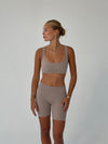 Plaza sports bra - Ash