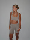 Plaza sports bra - Ash