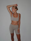 Plaza sports bra - Ash