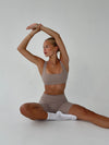 Plaza sports bra - Ash