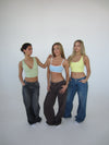 Ultimate v-neck top - Matcha